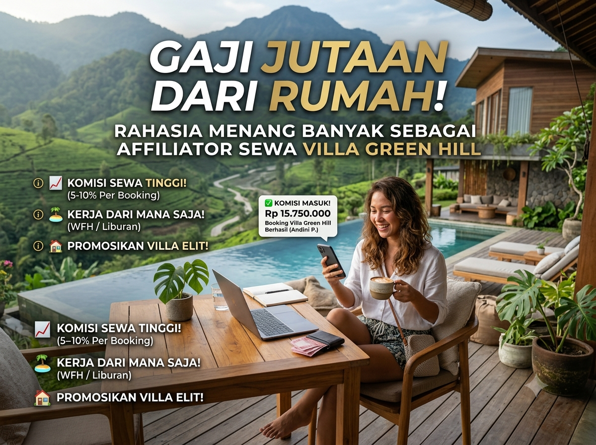 Cara Mudah Hasilkan Pasif Income & Cuan dari Sewa Villa